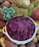 Keep your eyes peeled for colorful St. Patrick’s Day spuds