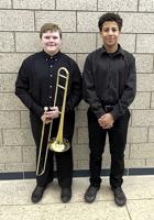 Middle School Band students reresent Monroe City at NEMO District Honor Band