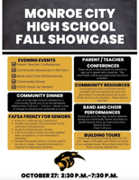 High School to hold Fall Showcase