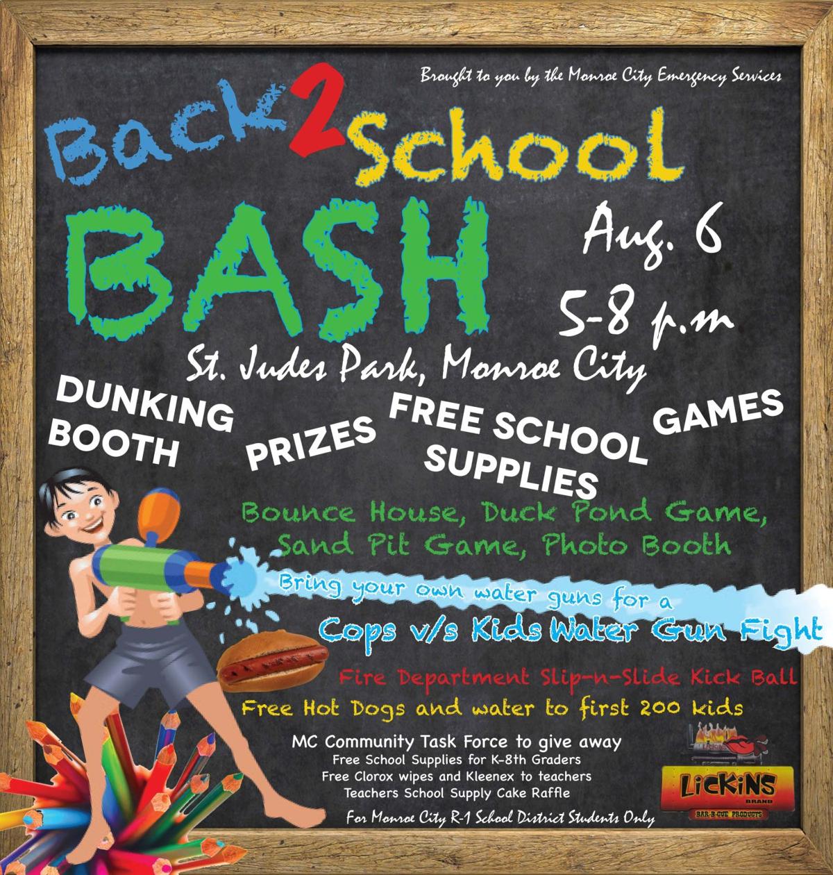 Back To School Bash To Provide A Fun Evening For District Families