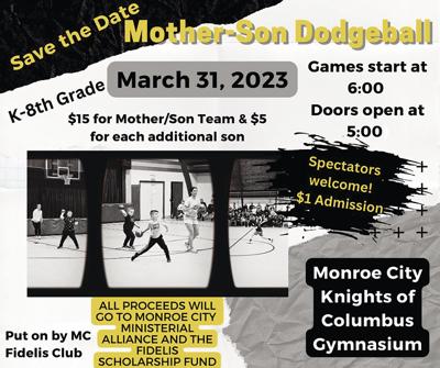 Mother-Son Dodgeball Tournament to be held