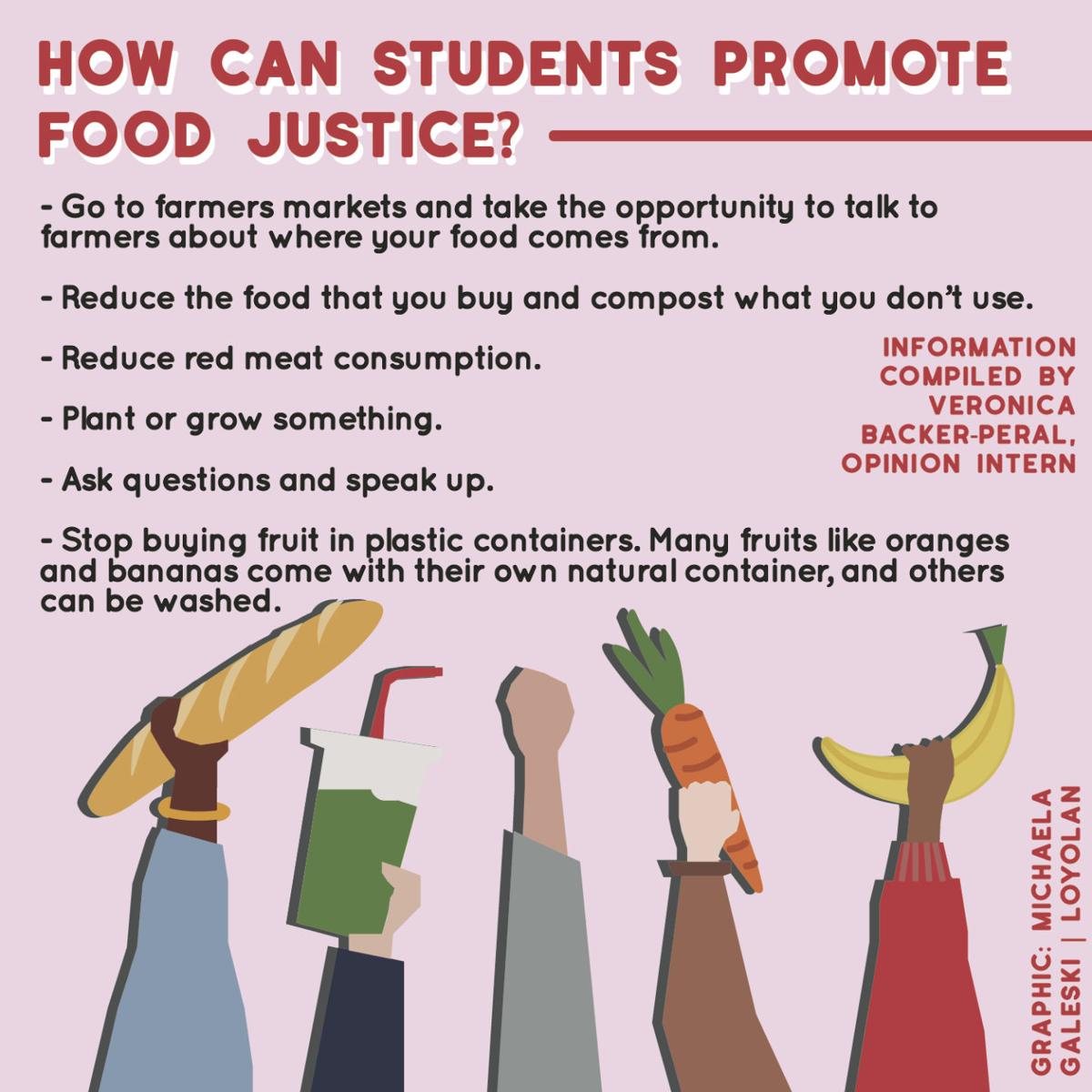 Food justice is necessary for social justice Opinion