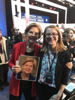 Standing in for Elizabeth Warren