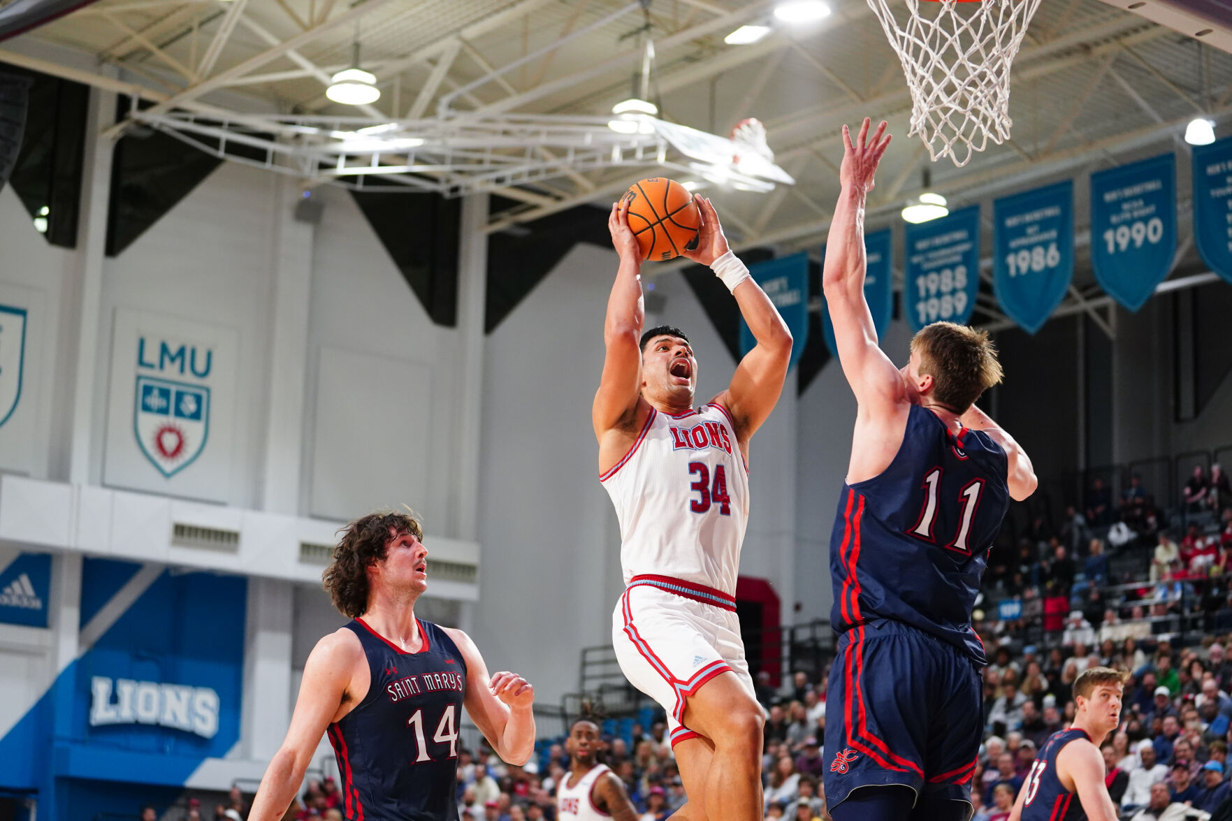 LMU Ranked Fourth In Men's Basketball Preseason Poll, Leaupepe Named To ...