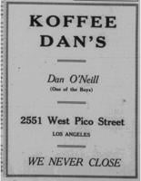 1925 Coffee Ad