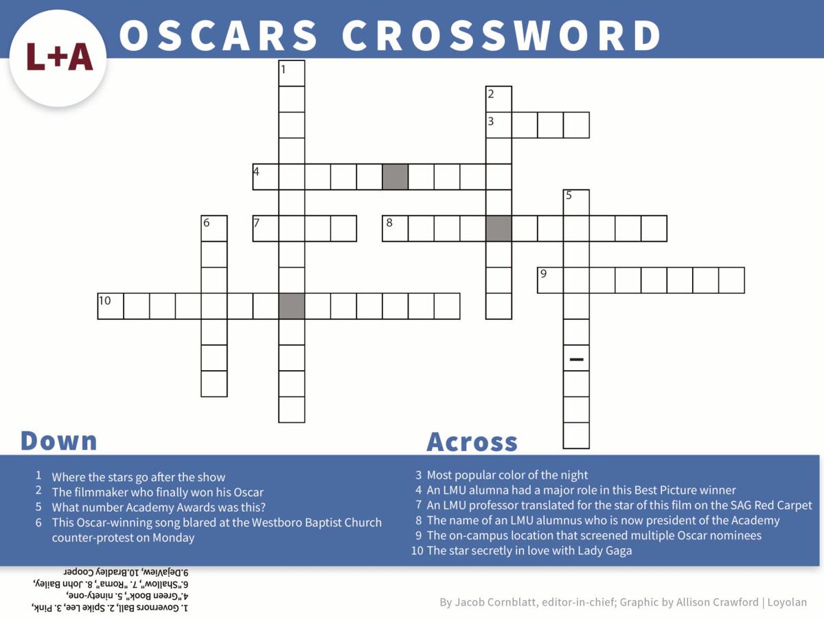 Oscars Crossword | LIFE+ARTS | laloyolan.com