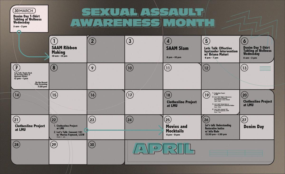Lmu Fall 2023 Calendar Sexual Assault Awareness Month Calendar Of Events | Social Justice |  Laloyolan.com