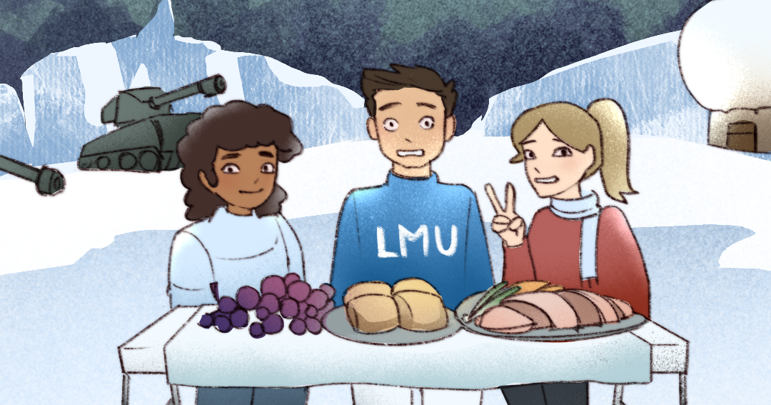 Greenland study abroad group plans welcome potluck for the invading US military