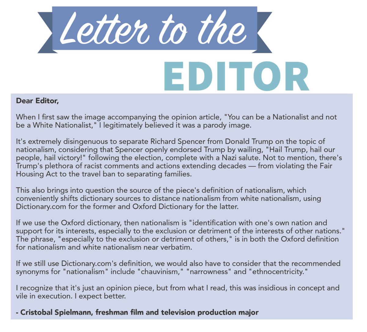 Letter To The Editor Nationalism Letters To The Editor Laloyolan Com Letter To The Editor Nationalism Letters To The Editor Laloyolan Com