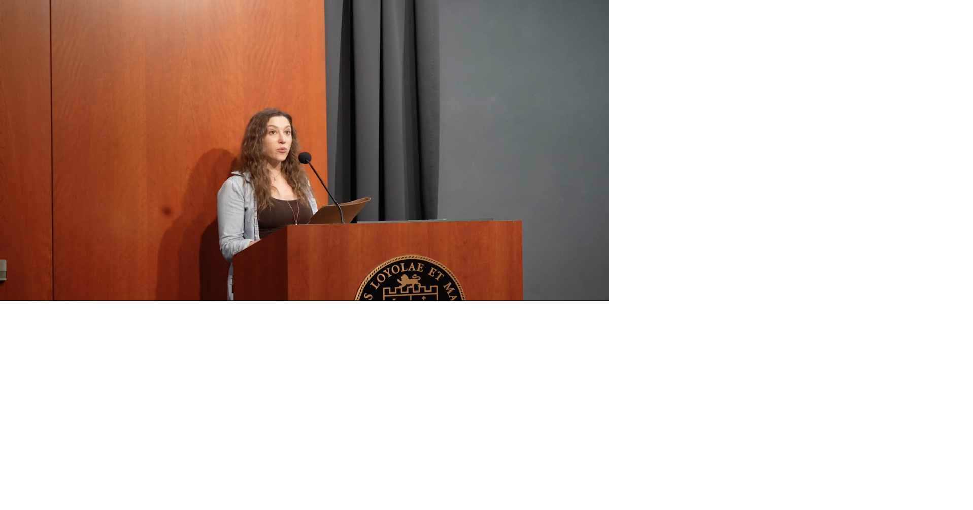 60 Second Lectures: Sarah Emanuel, Ph.D., on keeping her door open