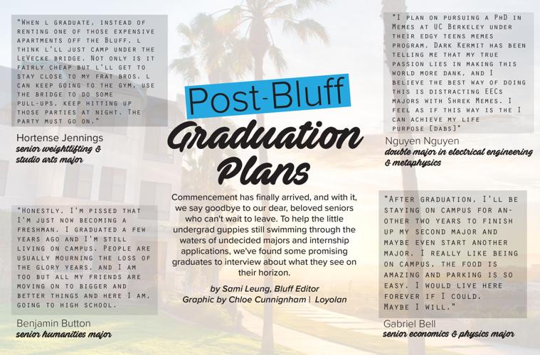 Bluff Post Graduation Plans The Bluff