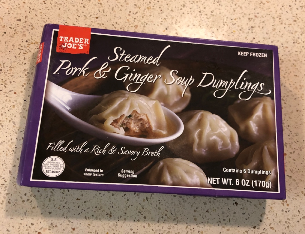 What's Good at Trader Joe's?: Trader Joe's Steamed Pork & Ginger Soup  Dumplings