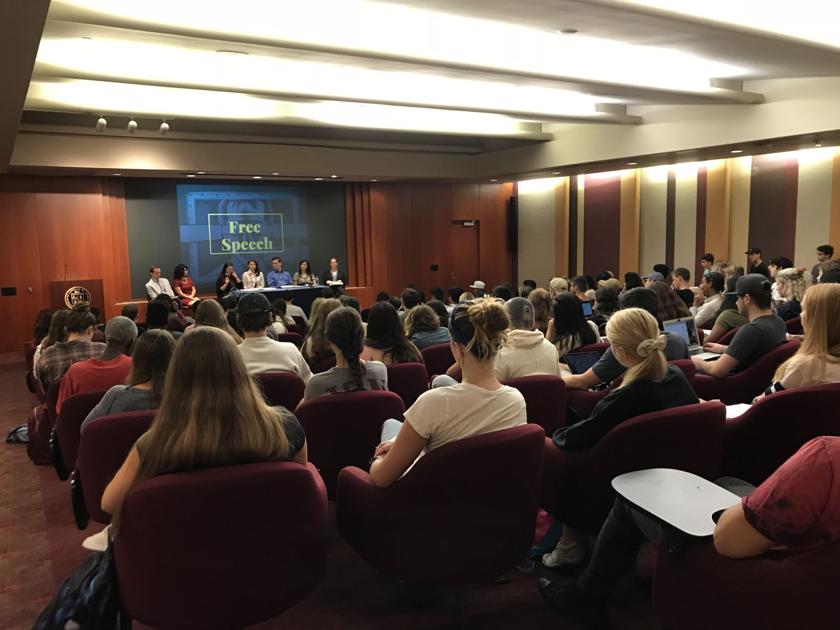 Free Speech Forum discusses messaging methods on college campuses
