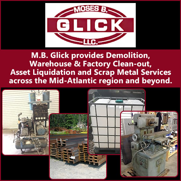 Pallet Racking - Machinery - Industrial Salvage - Surplus Metal -  Industrial Surplus - Moses B Glick, LLC