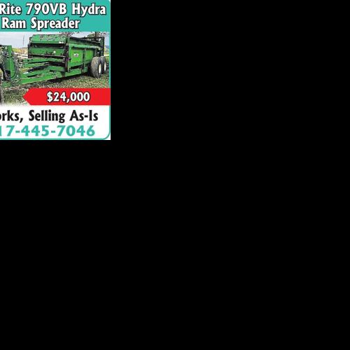 Pik Rite 790VB Hydra Ram Spreader | Farm Equipment | lancasterfarming.com