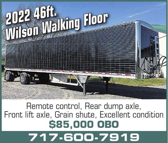 2022 46ft Wilson Walking Floor Trailer | Trucks, Trailers, Buses ...
