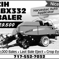 Case IH LBX332 Baler | Farm Equipment | lancasterfarming.com
