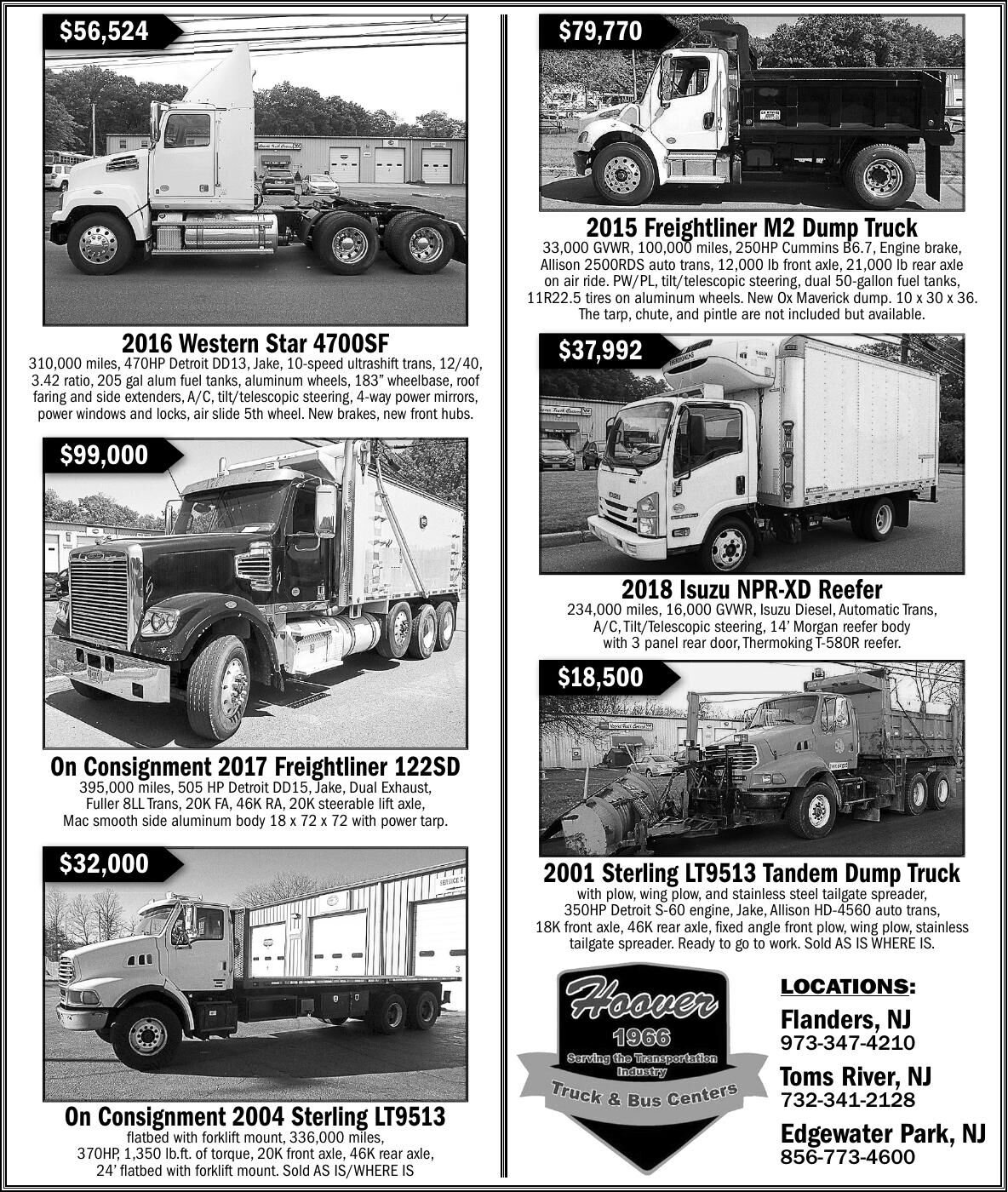 Hoover truck center trucks for sale Trucks, Trailers, Buses