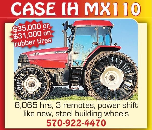 CASE IH インターナショナルMX110トラクター