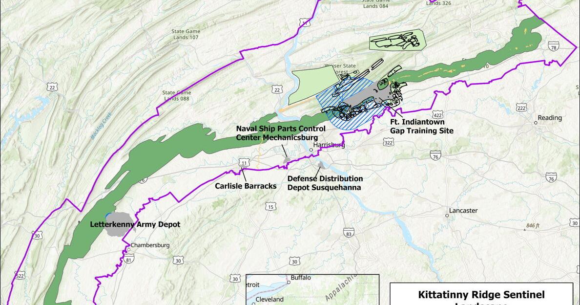 Kittatinny Ridge Named First Ever Sentinel Landscape in Pennsylvania - Vimarsana News