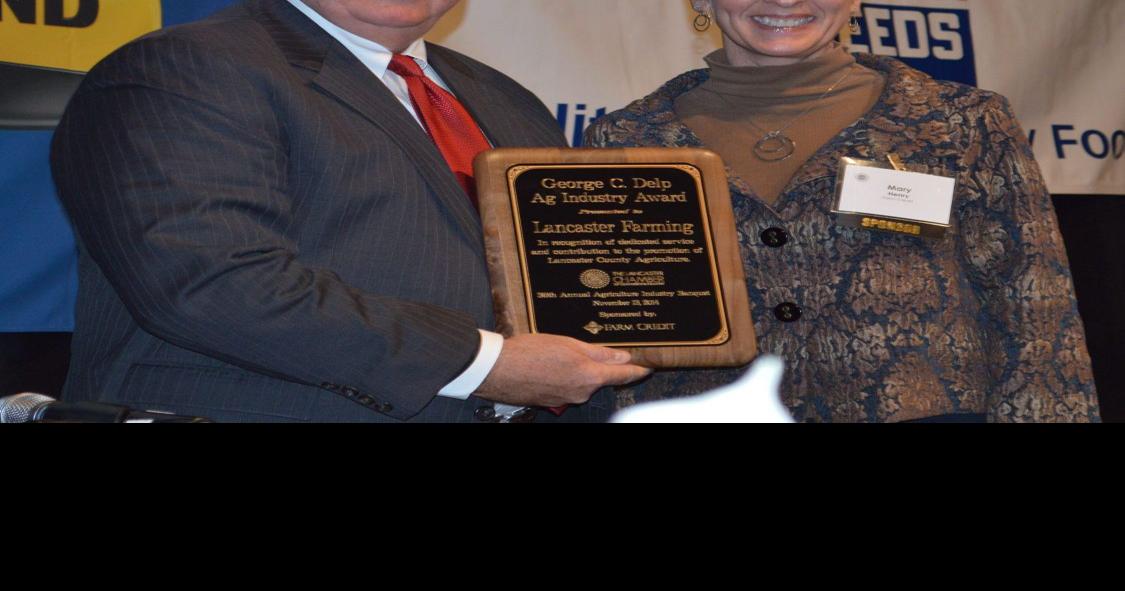 Lancaster Farming Receives Chamber Award Farming and Agricultural News