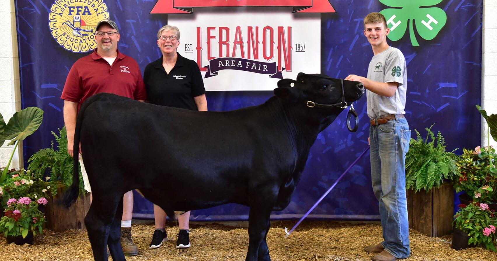Steer's Record-Breaking Sale Will Help Lebanon Community | Farm Shows, County Fairs, Events and Conventions - Vimarsana News