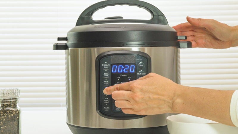 Sold at Auction: COOK'S ESSENTIALS PRESSURE COOKER
