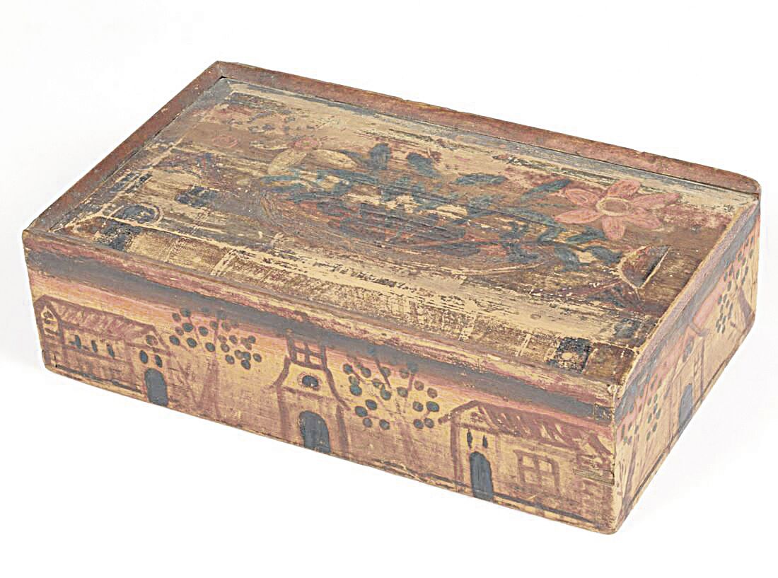 Small Antique Painted Wood Boxes Can Have Big Prices | Antiques