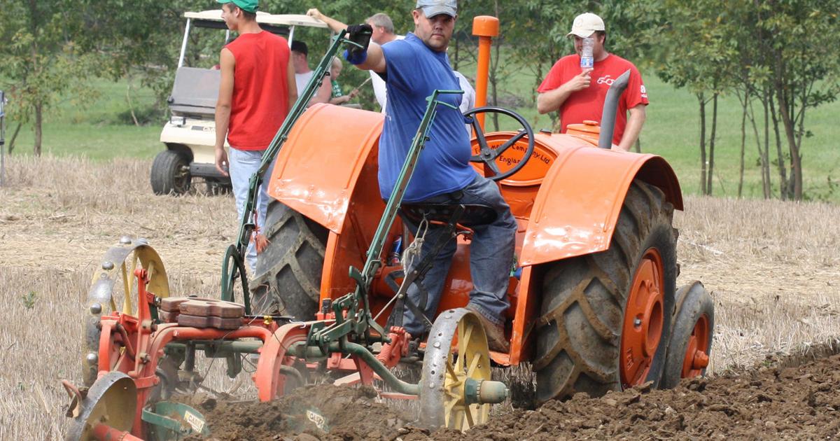 Plowmen Go Bottoms Down at National Plow Contest | Farming and ...