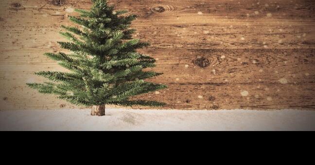 How to Transform an Old Fake Tree Into Festive Holiday Décor for the