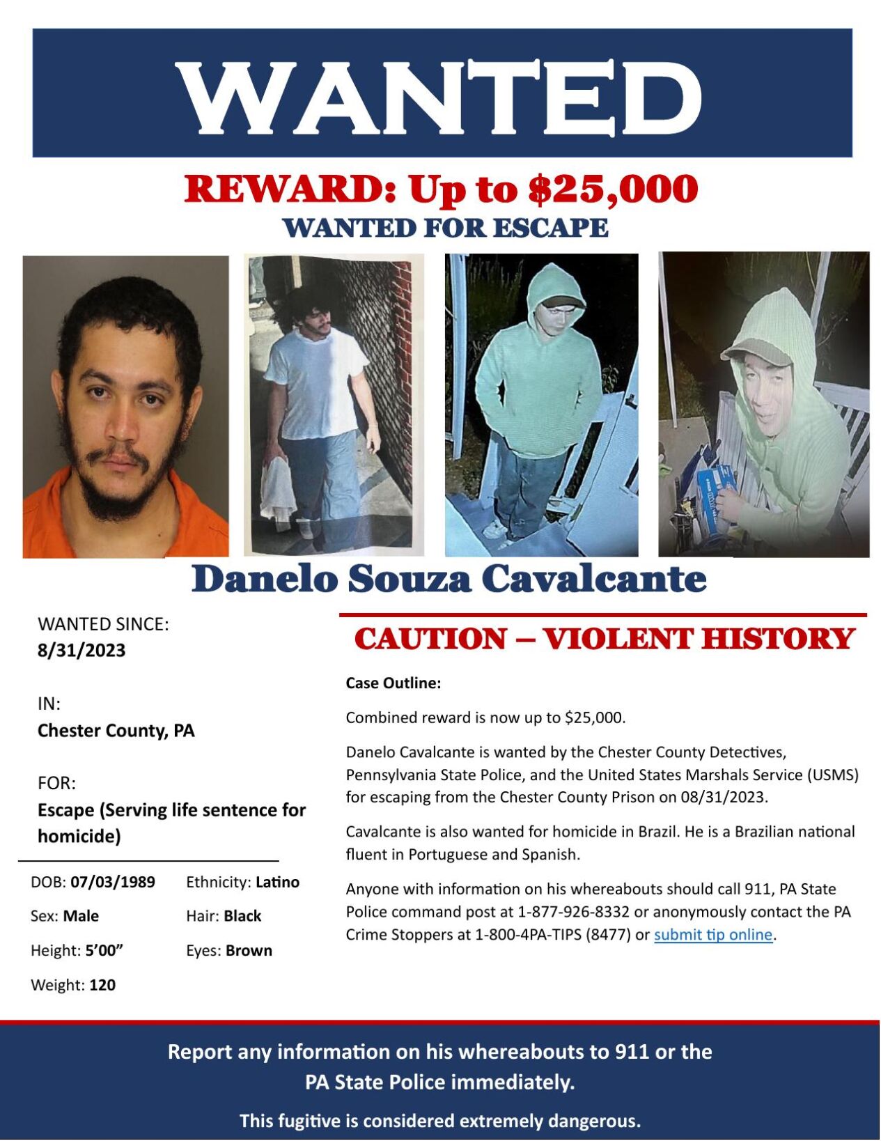 Manhunt For Danelo Cavalcante Disrupts Life On Chester County Farms ...