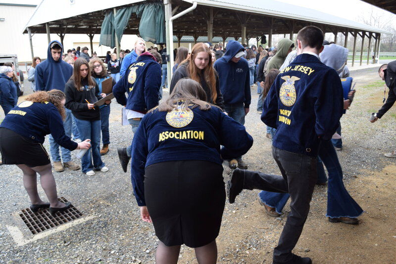 Woodstown High School FFA earns First Place Livestock Judging title 