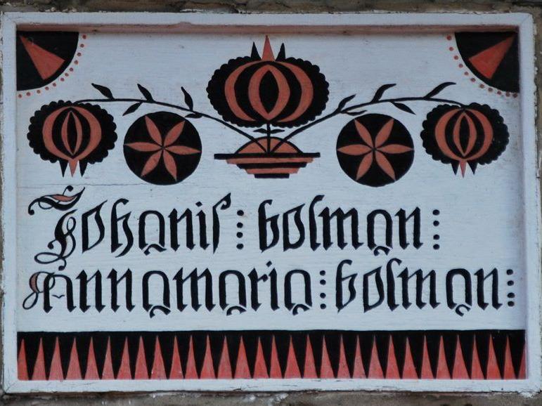 House Blessing Inscriptions Mark Pennsylvania German Structures Antiques History Lancasterfarming Com