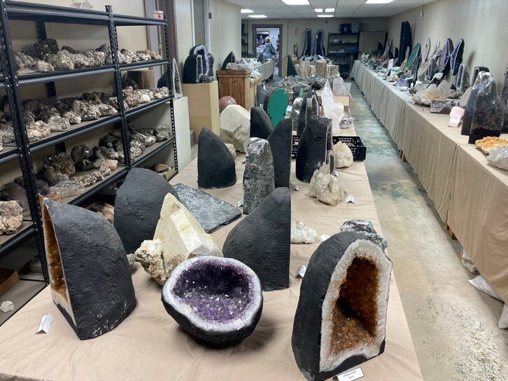 Treasures from the Soil Rock Shop Owner Lives His Dream Country