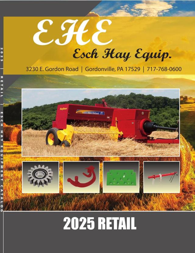 Esch Hay Equipment (Hay Tedders) Farm Equipment Gordonville, PA