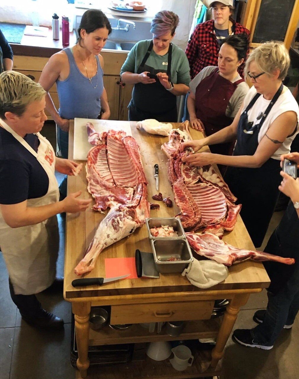 I'm a female butcher - customers don't think I can do the job