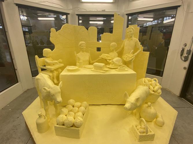 Here's a look at the 2024 Pa. Farm Show butter sculpture [video