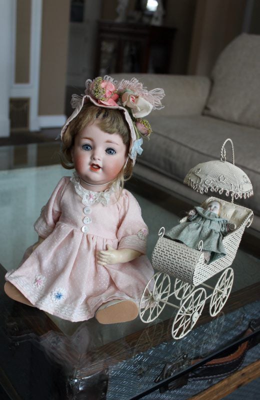 antique reproduction doll clothes