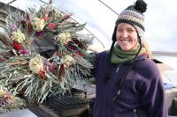Holiday Wreaths Brighten Up the Season at Lancaster Farmacy Organic Farm