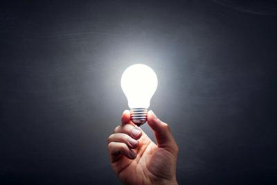 bright idea light bulb