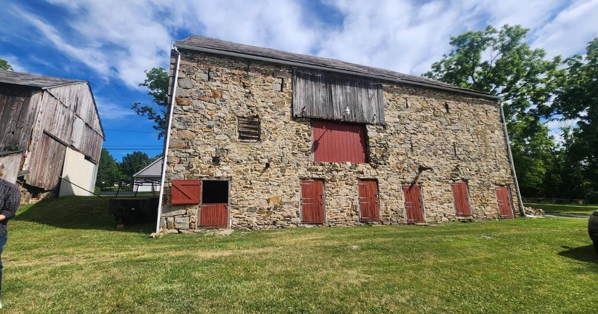 Lehigh County English Lake District Barn Dated to 1790-1820