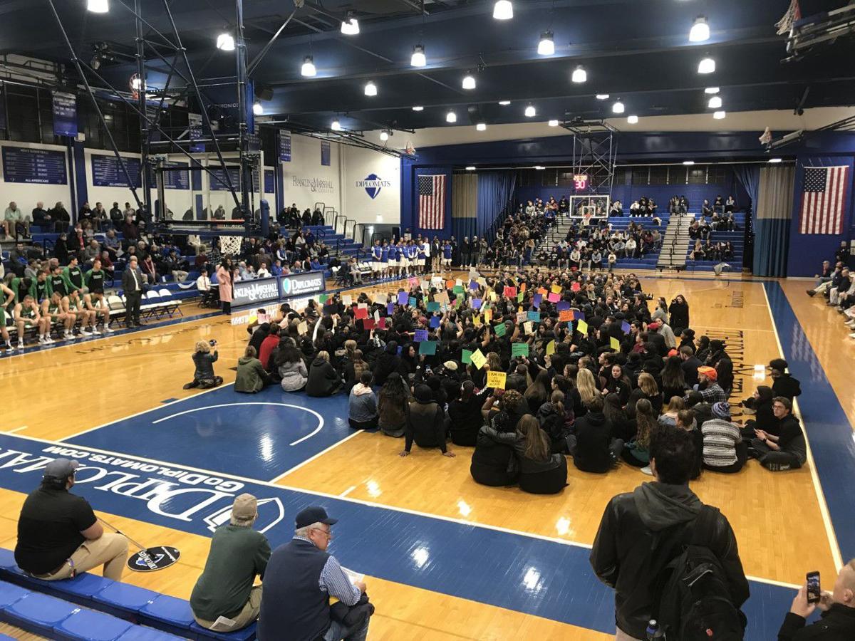Franklin Marshall Game Postponed After Students Stage A Sit In