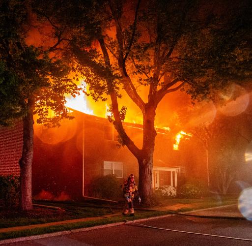 Spring Manor Rd Fire Firefighters battle blaze at Manor Township apartment complex [photos ...