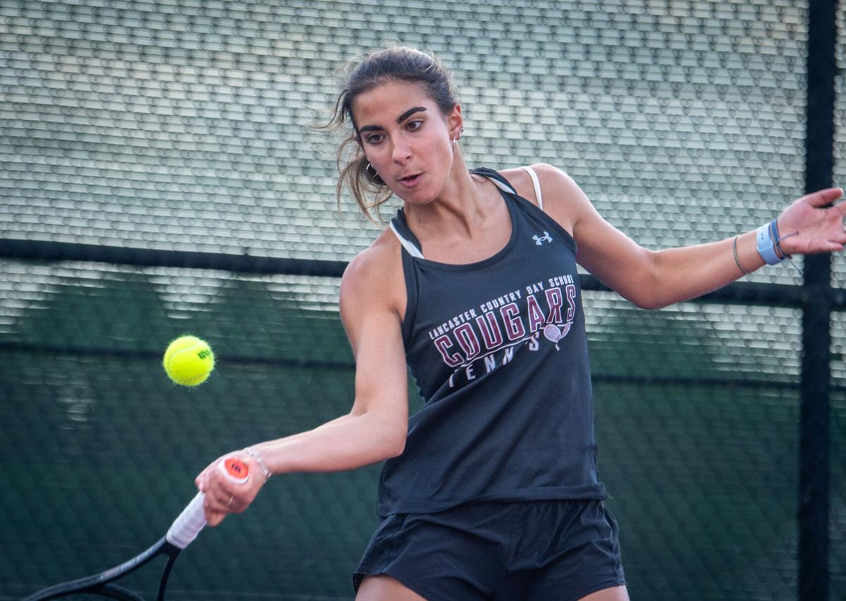 LL trio moves into District 3 girls tennis semifinals Girls' tennis