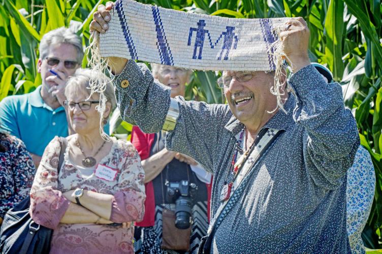 Hershey family marks 300 years in America, pays respects at graves of last surviving Conestoga