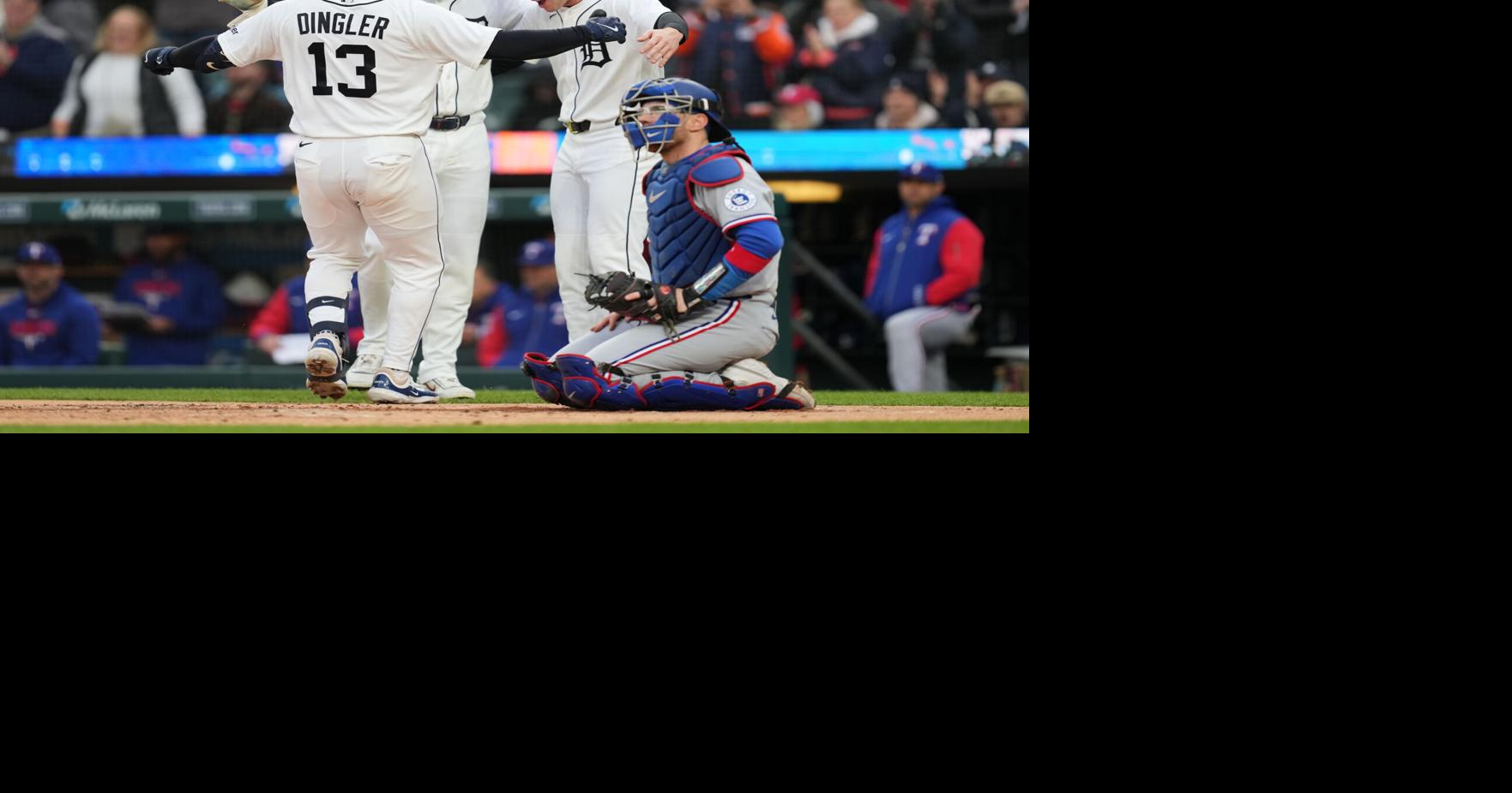 Dillon Dingler's 3-run homer, Keider Montero's efficient start help Tigers beat Rangers 5-1