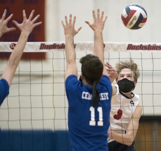 Cedar Crest vs. Conestoga Valley LL League boys volleyball [photos