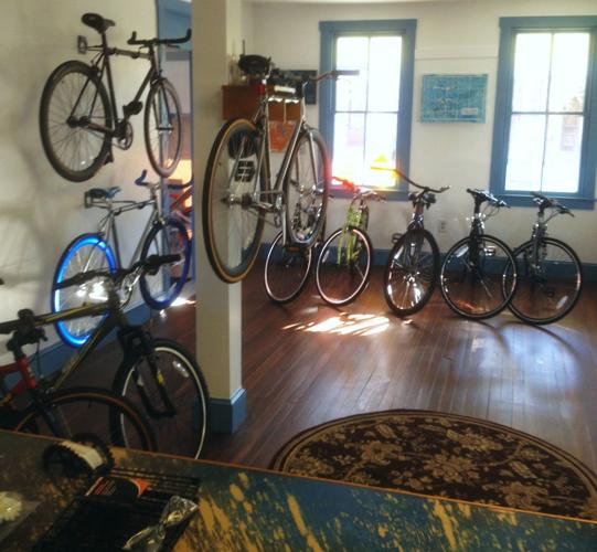 barebones bicycle and fitness