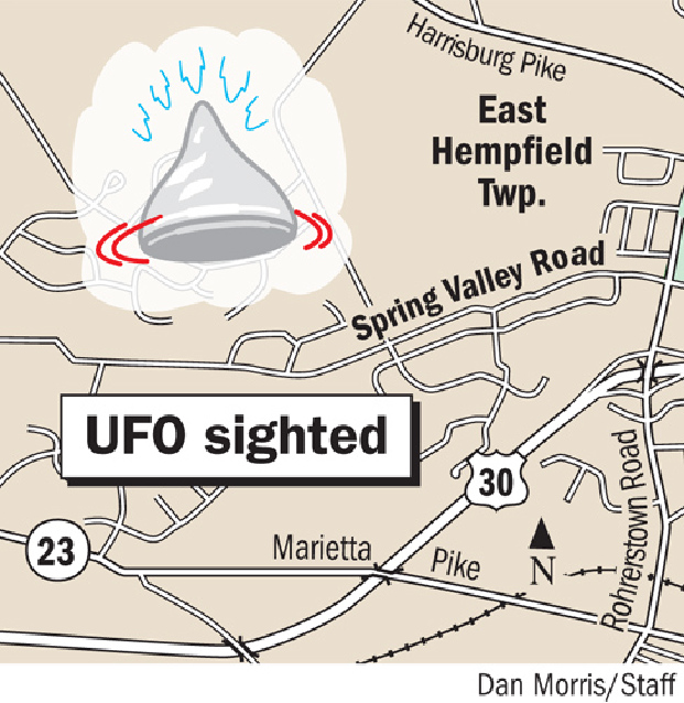 UFO sightings here create a stir | News | lancasteronline.com