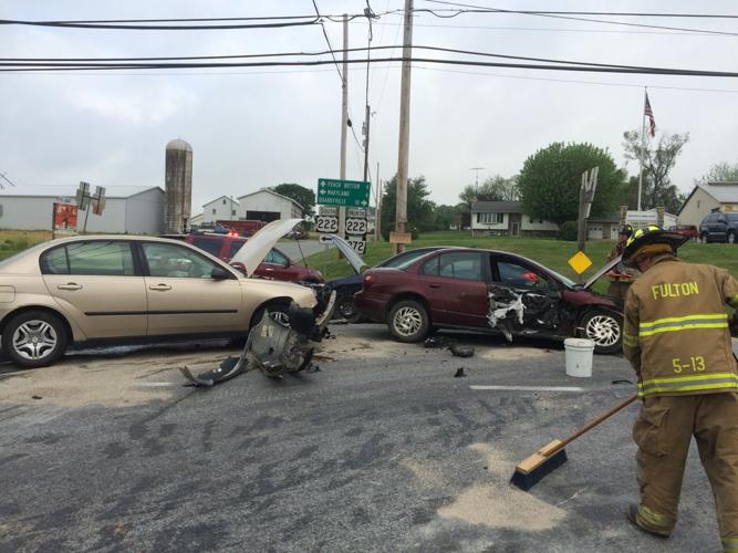 1 person hurt, 3 vehicles damaged in Fulton Twp. accident Local News